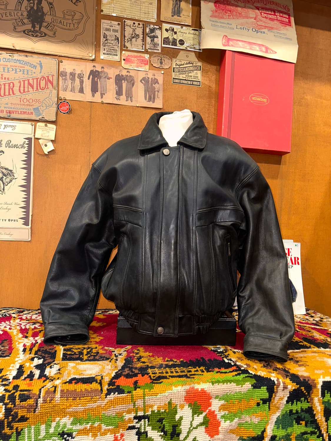 ( L-XL ) 가죽자켓 양가죽자켓 레더자켓 봄버자켓 a2가죽자켓 상품이미지3