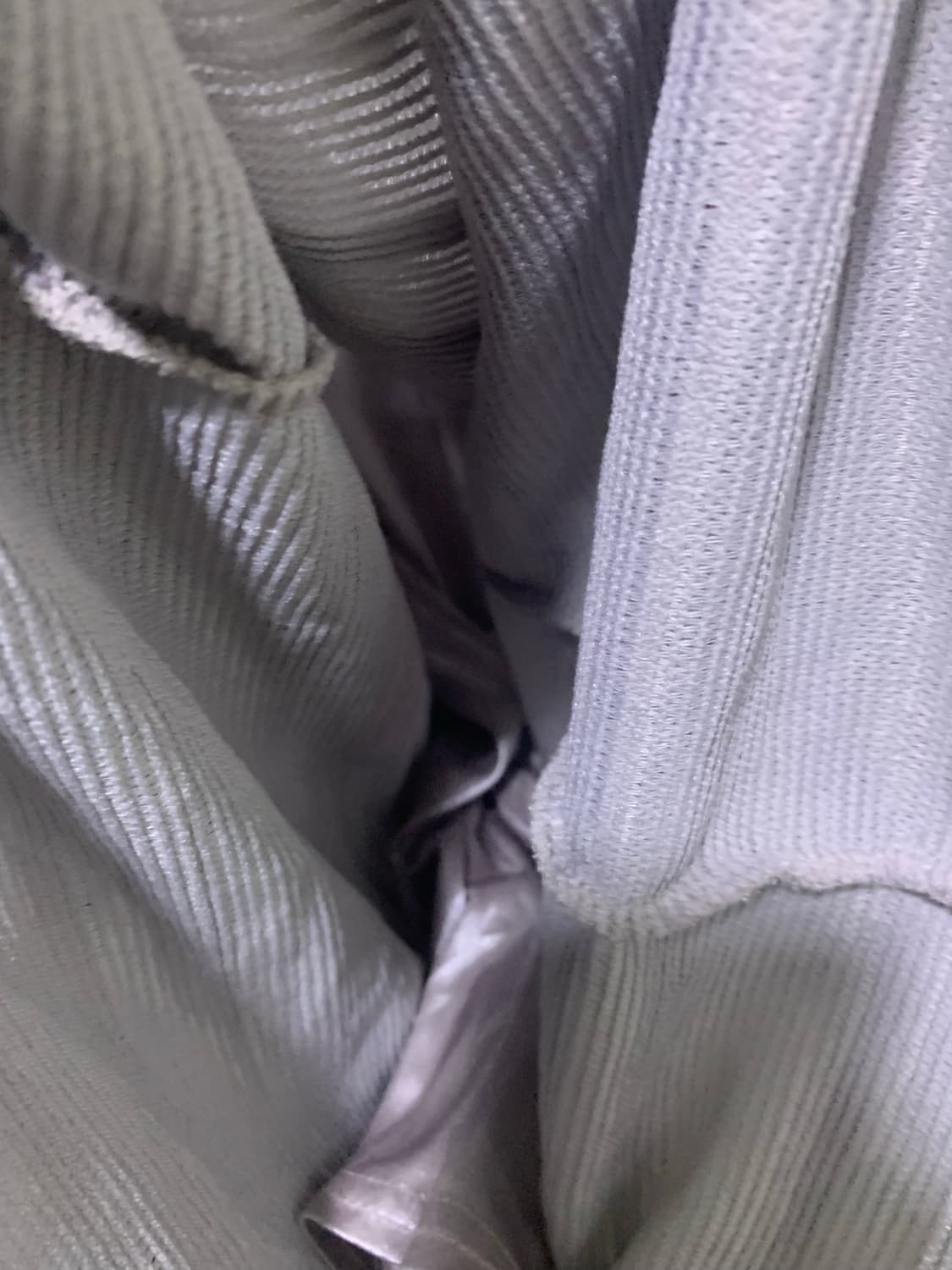 소라색 프릴 장식 롱 스커트 상품이미지4