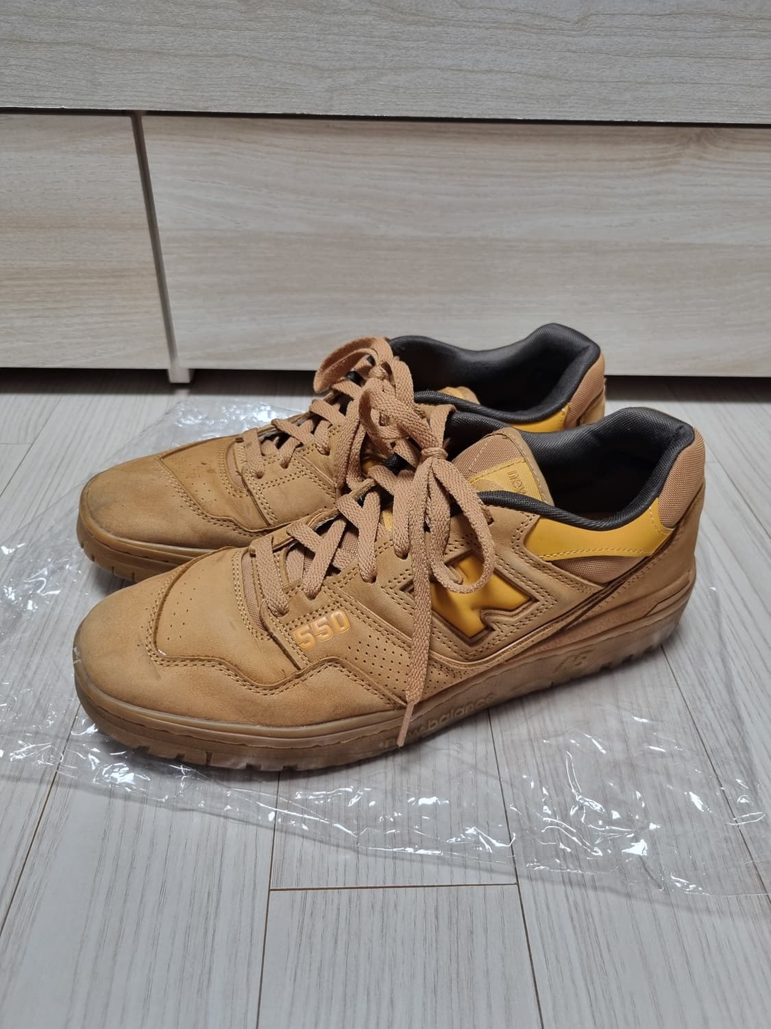 뉴발란스 550 브라운 2e 상품이미지1
