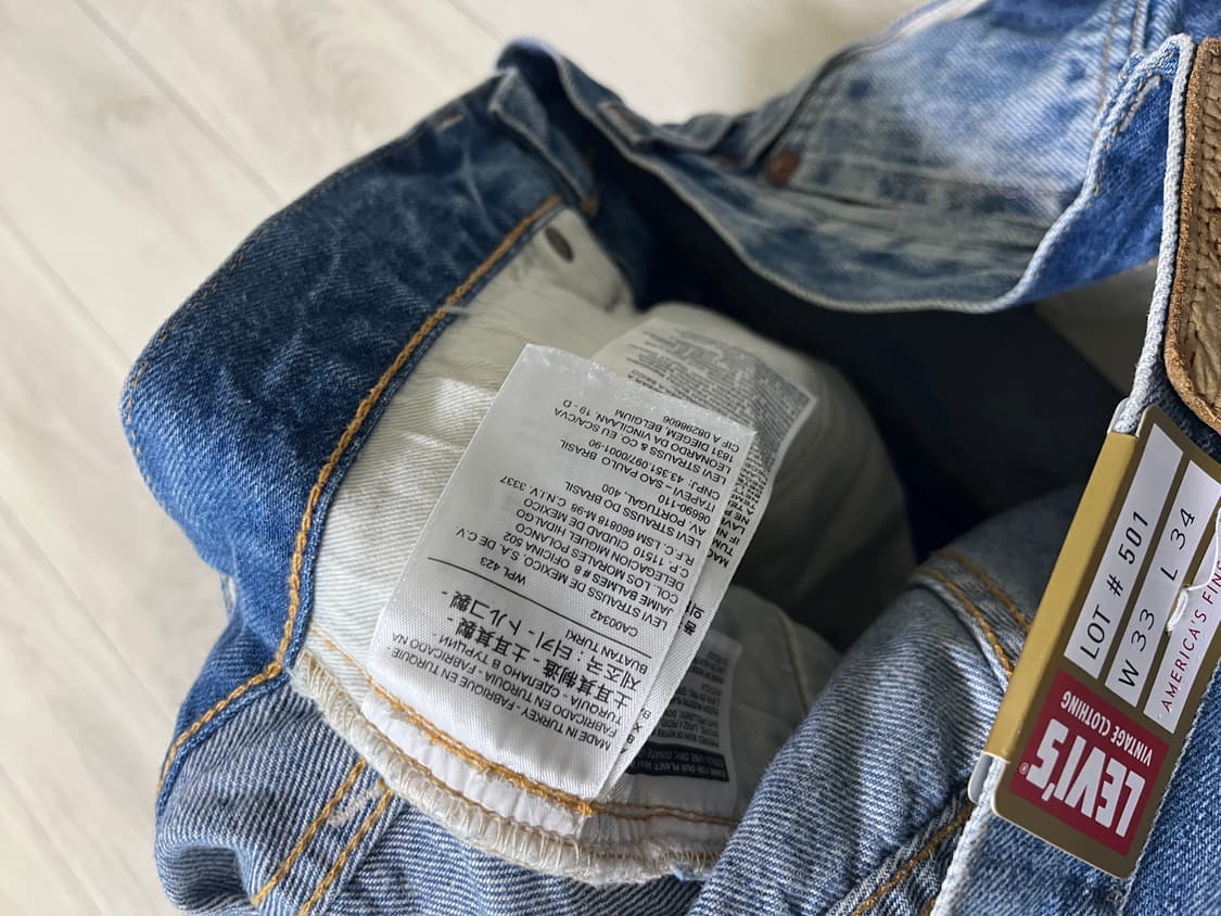 리바이스빈티지클로딩 LVC47501-0192 문락 33X34 새제품 상품이미지5