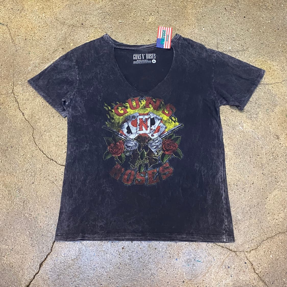 미국 빈티지 건스앤로즈 굿즈티 락티셔츠 반팔티 상품이미지1