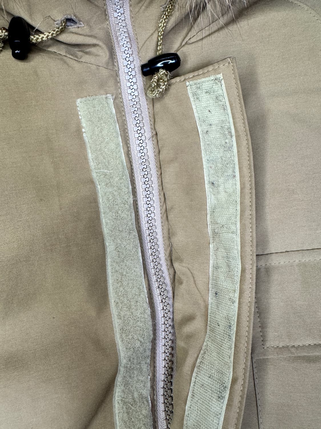 빈티지 90s 쇼트 Schott 다운자켓 베이지 M 상품이미지5