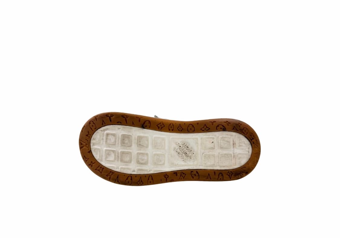 [7] 루이비통 남성 LV 틸티드 스웨이드 스니커즈 브라운 1AJ761 상품이미지5