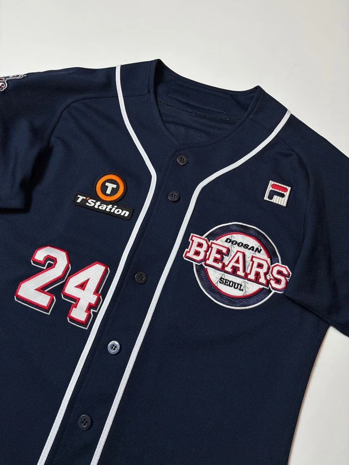 두산 베어스 오재원 선수 반팔 유니폼 PN9063 상품이미지4