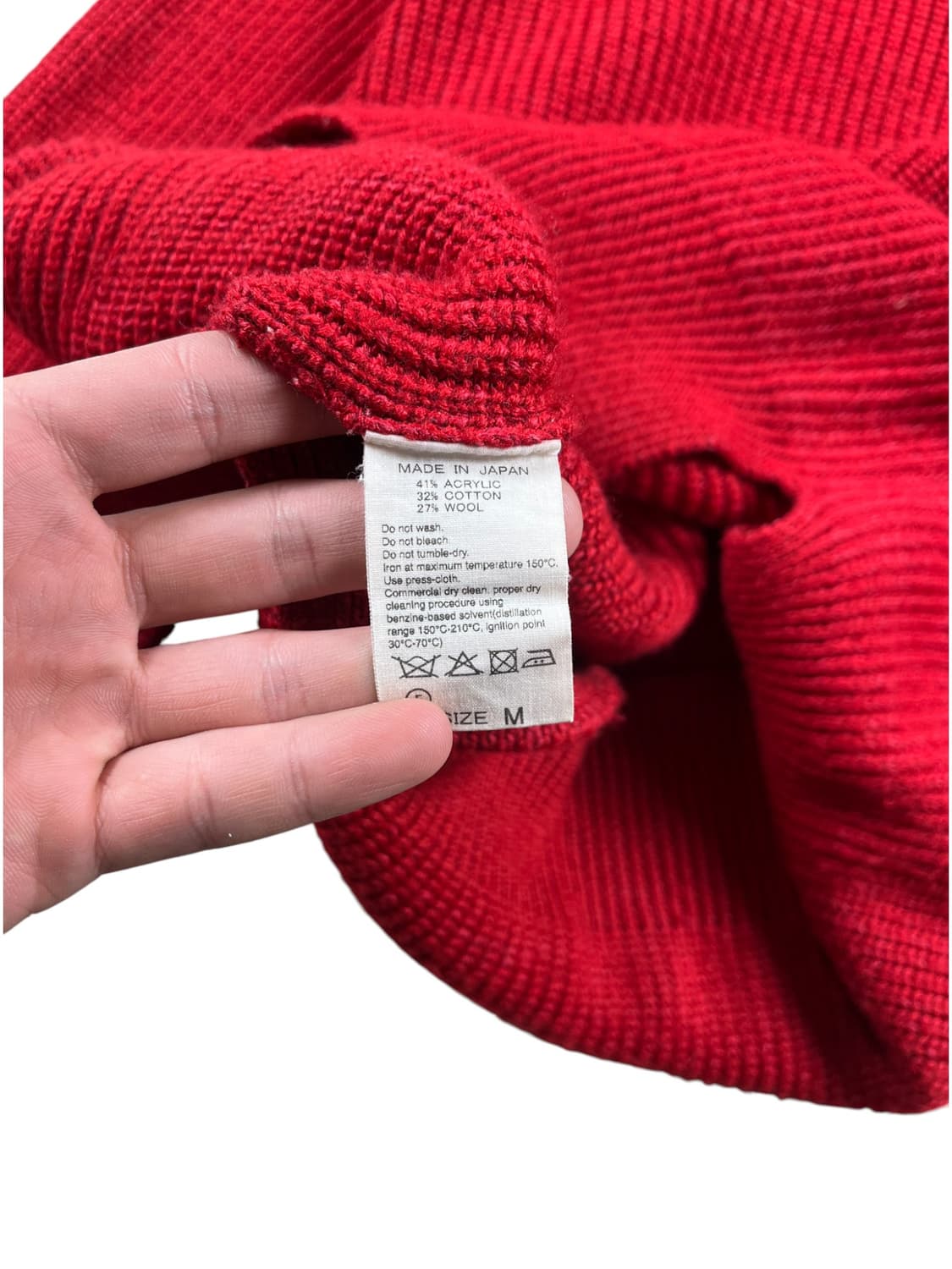 ADAM ET ROPE 레드컬러니트 상품이미지6