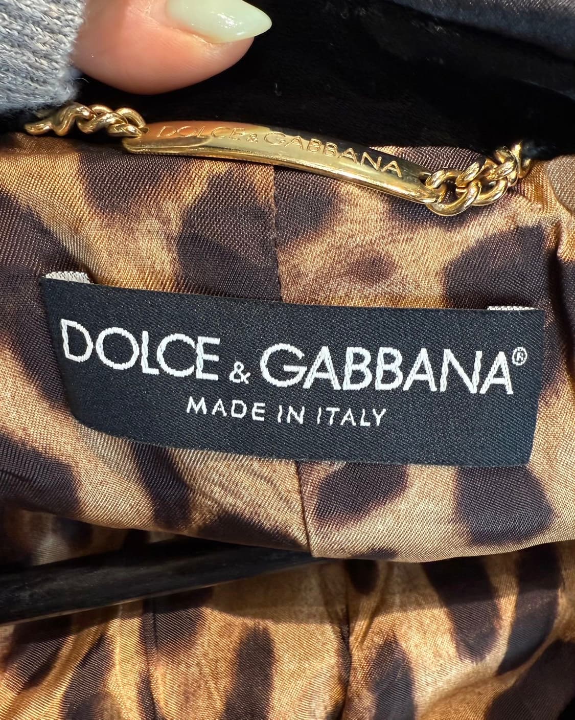 돌체앤가바나 블랙 벨벳 노치드 라펠 블레이저 자켓  상품이미지8