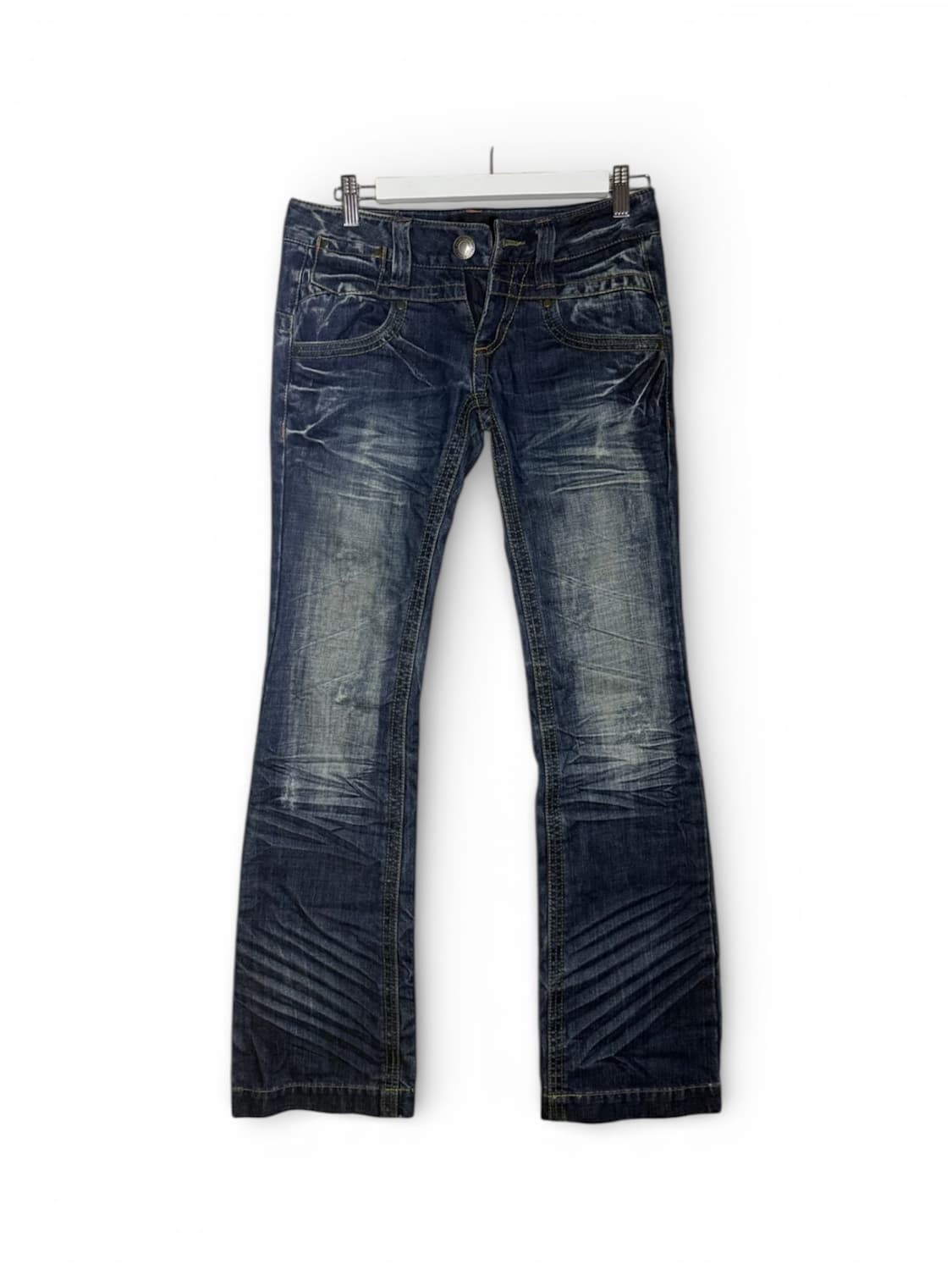 FAZBEE washed denim bootcut pants 상품이미지1