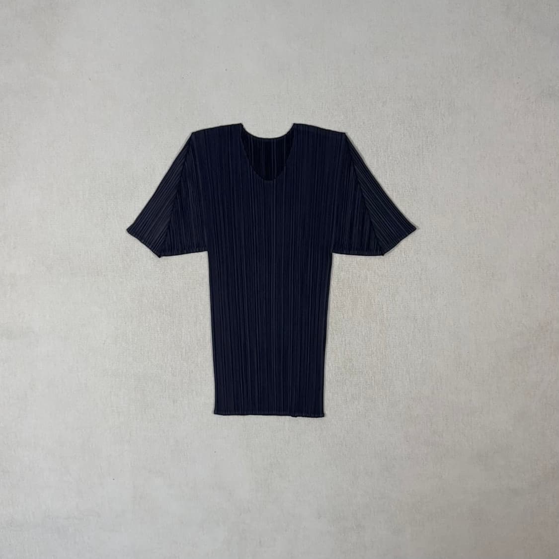 Dark Navy short-sleeved Top 상품이미지1