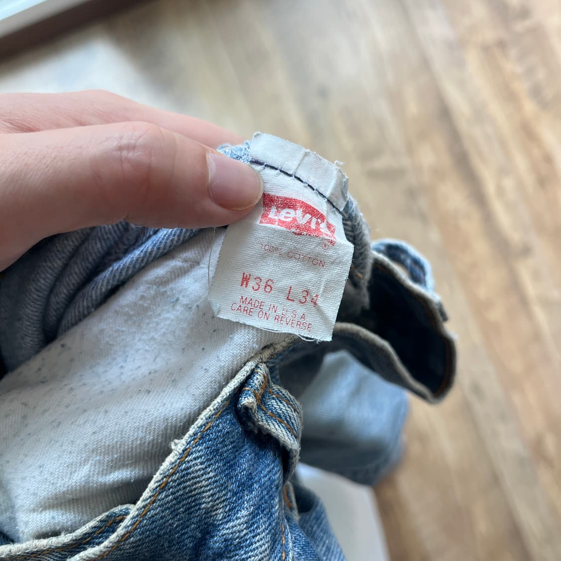 90s USA 리바이스501 [34/표기36] 상품이미지6