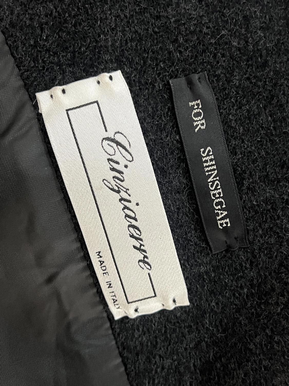 Italy cashmere100 coat 상품이미지2