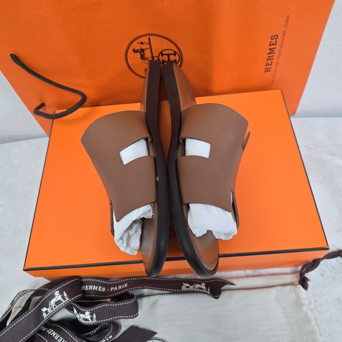 에르메스 이즈미르 샌들 슬리퍼 44사이즈 판매 상품이미지2
