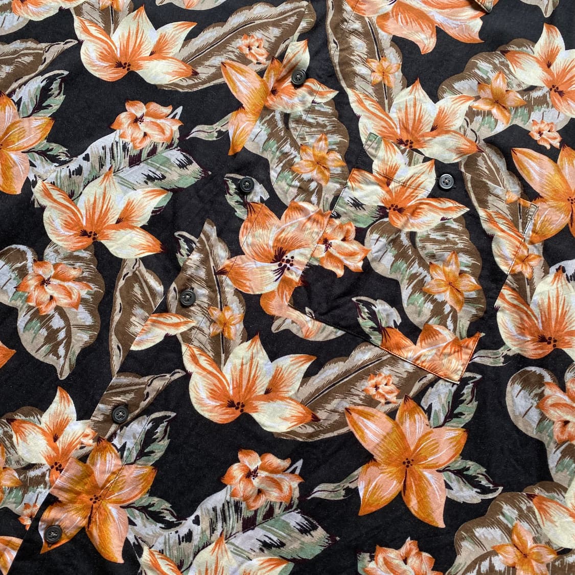 빈티지 플라워 반팔 셔츠 상품이미지3