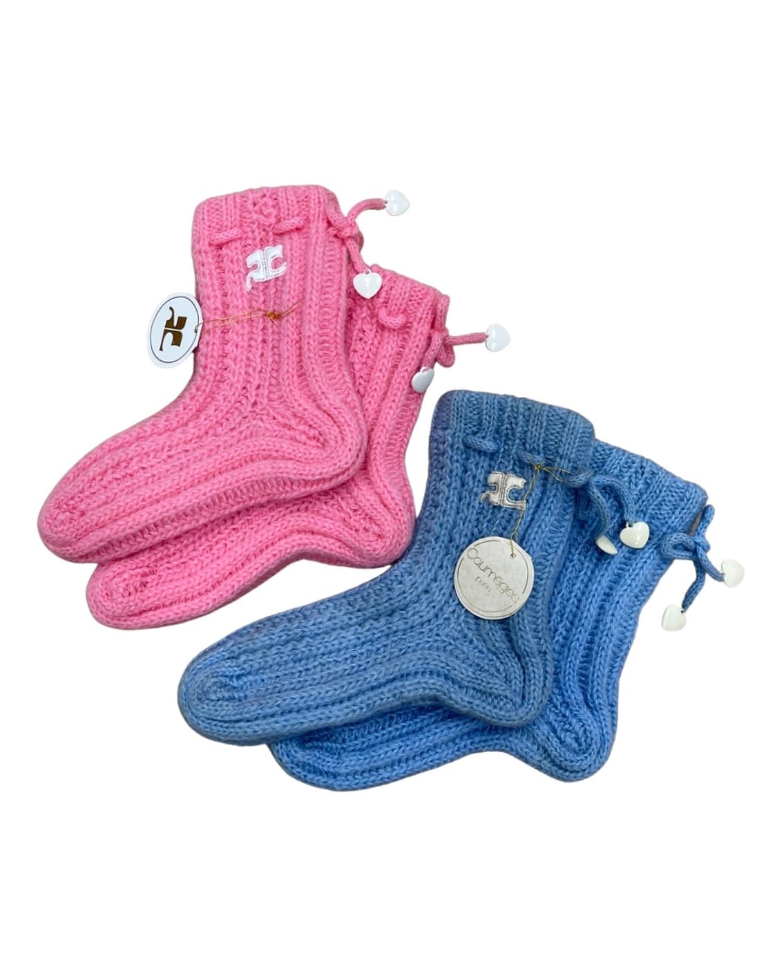 courreges heart socks 상품이미지1