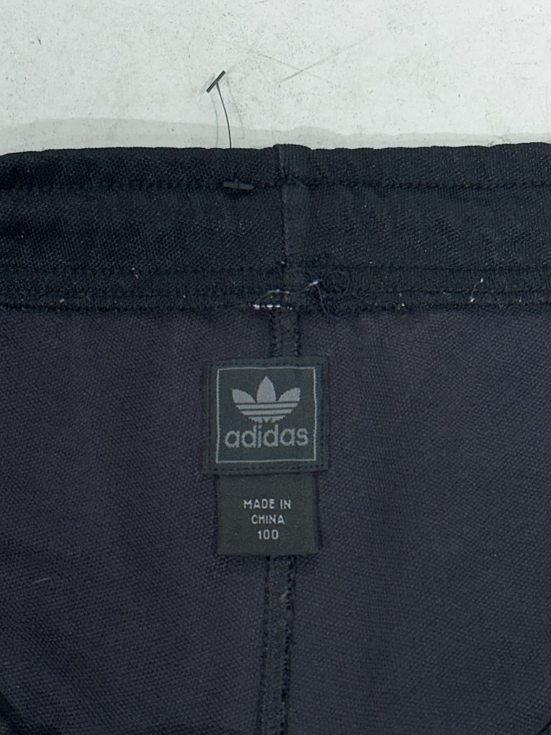 90s 아디다스 블랙 대대장 와이드 파이어버드 팬츠 추리닝 바지 100 상품이미지7