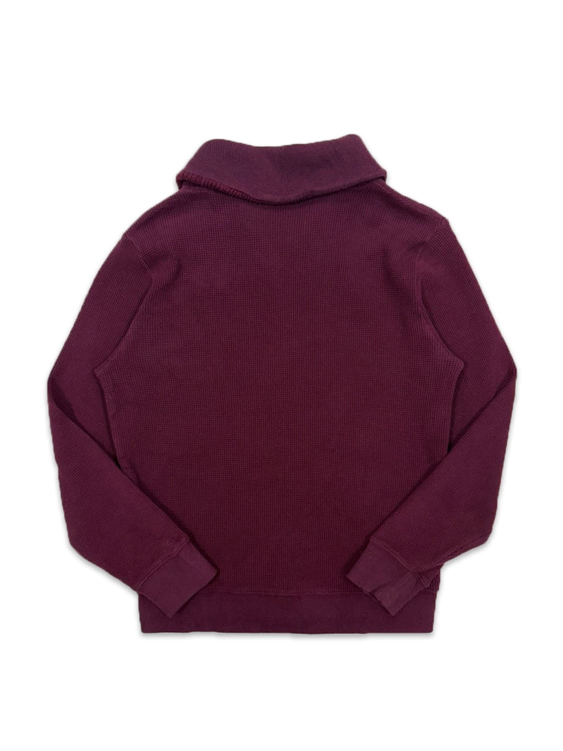 빈티지 CARIBBEAN JOE 버건디 니트 집업 상품이미지6