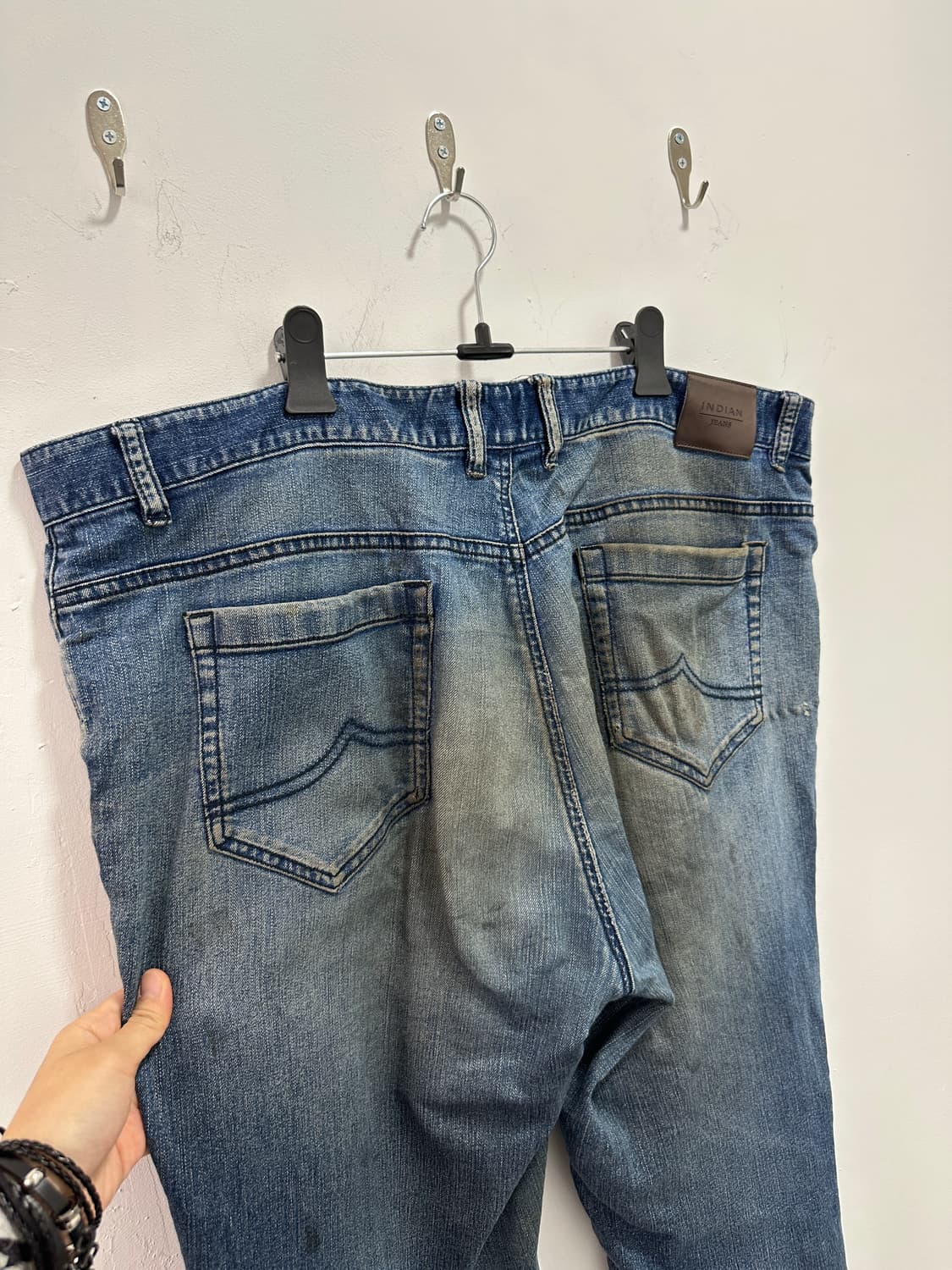 INDIAN vintage washing denim jeans 상품이미지10