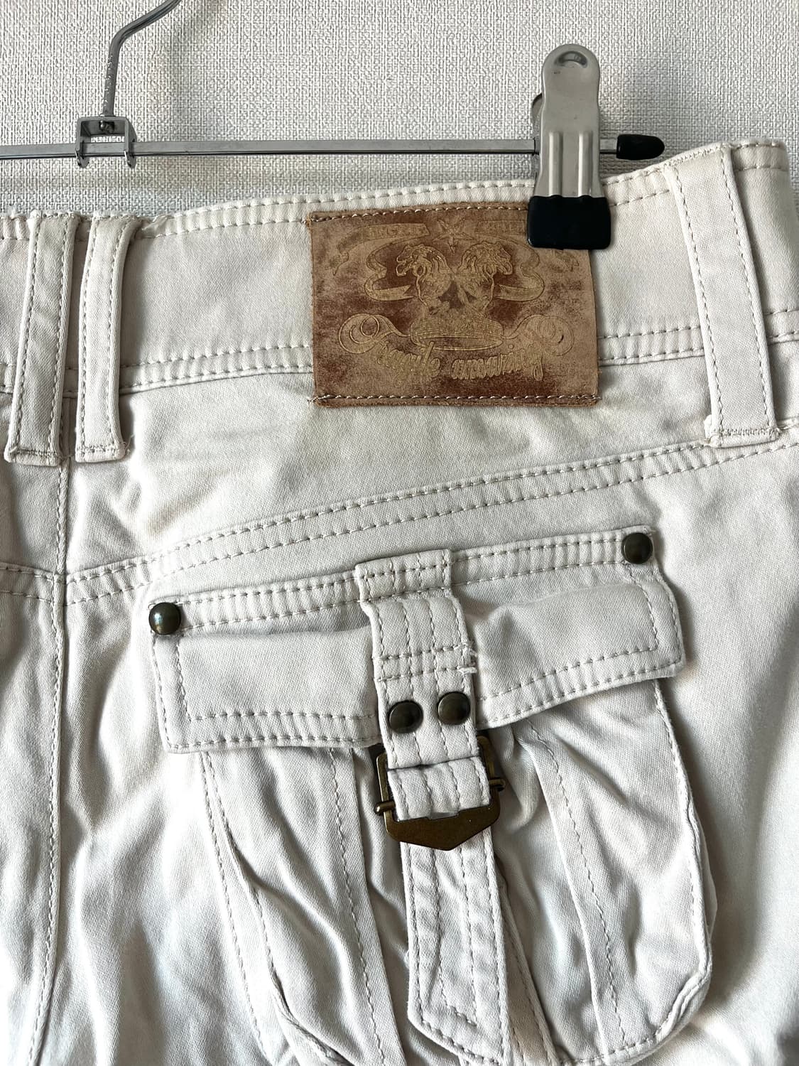 FIAGILE 카고 포켓 로우라이즈 팬츠 상품이미지5