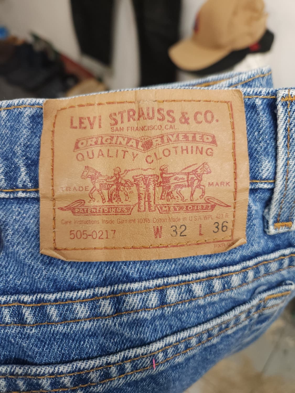 리바이스 00s 505-0217 데님팬츠 usa

 상품이미지8