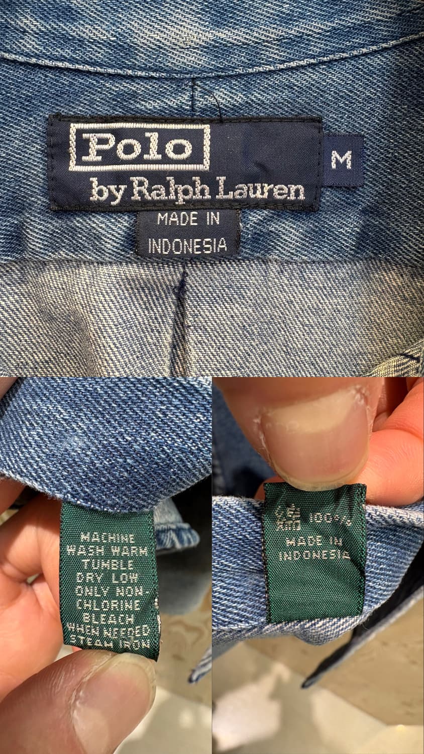 폴로 랄프로렌 데님 셔츠 상품이미지10