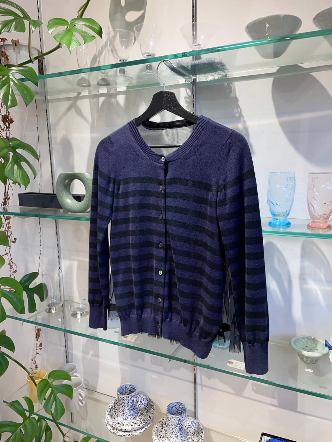 사카이 X 10꼬르소꼬모 꼼데가르송 layered cardigan 상품이미지3