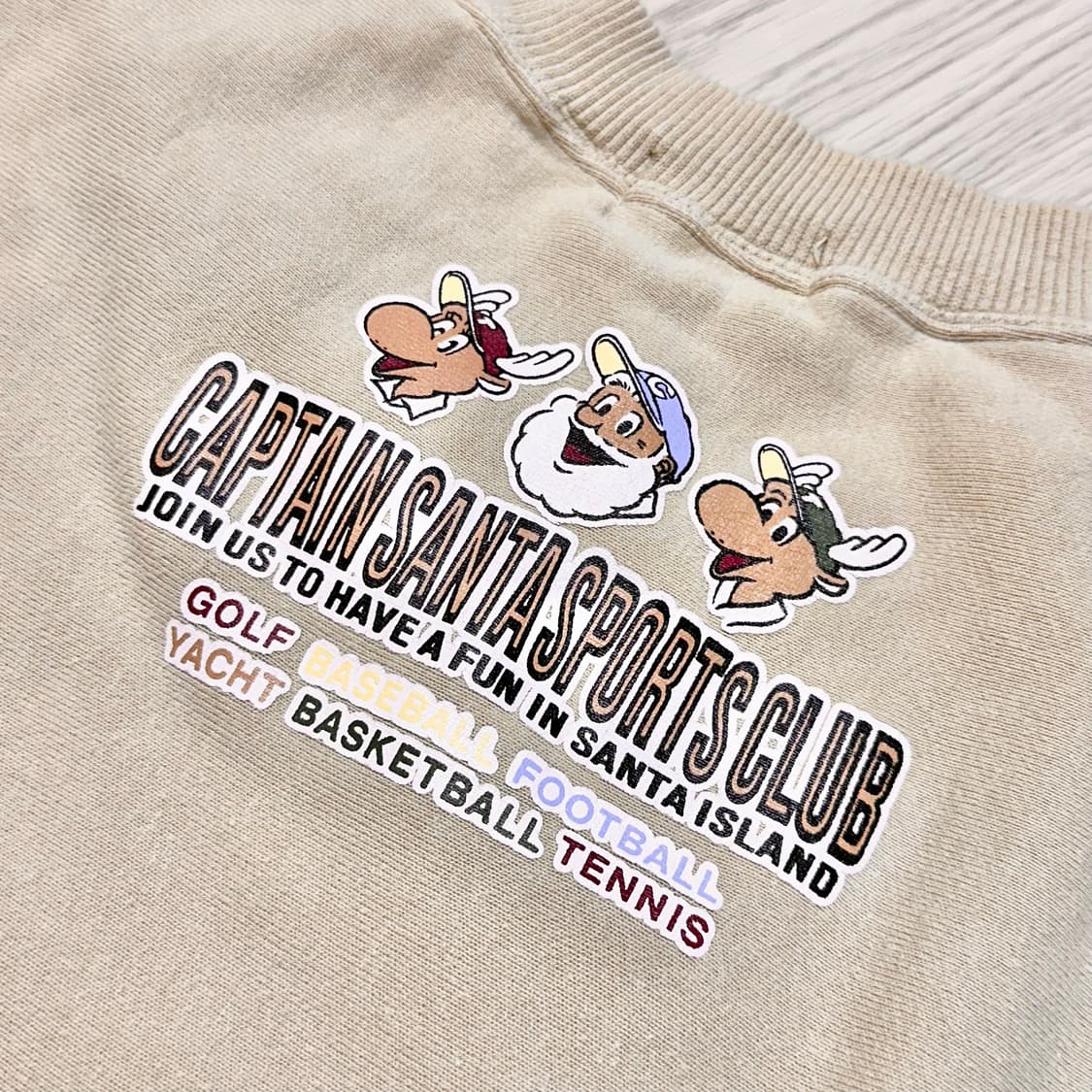 캡틴산타 프린팅 맨투맨 L 상품이미지6