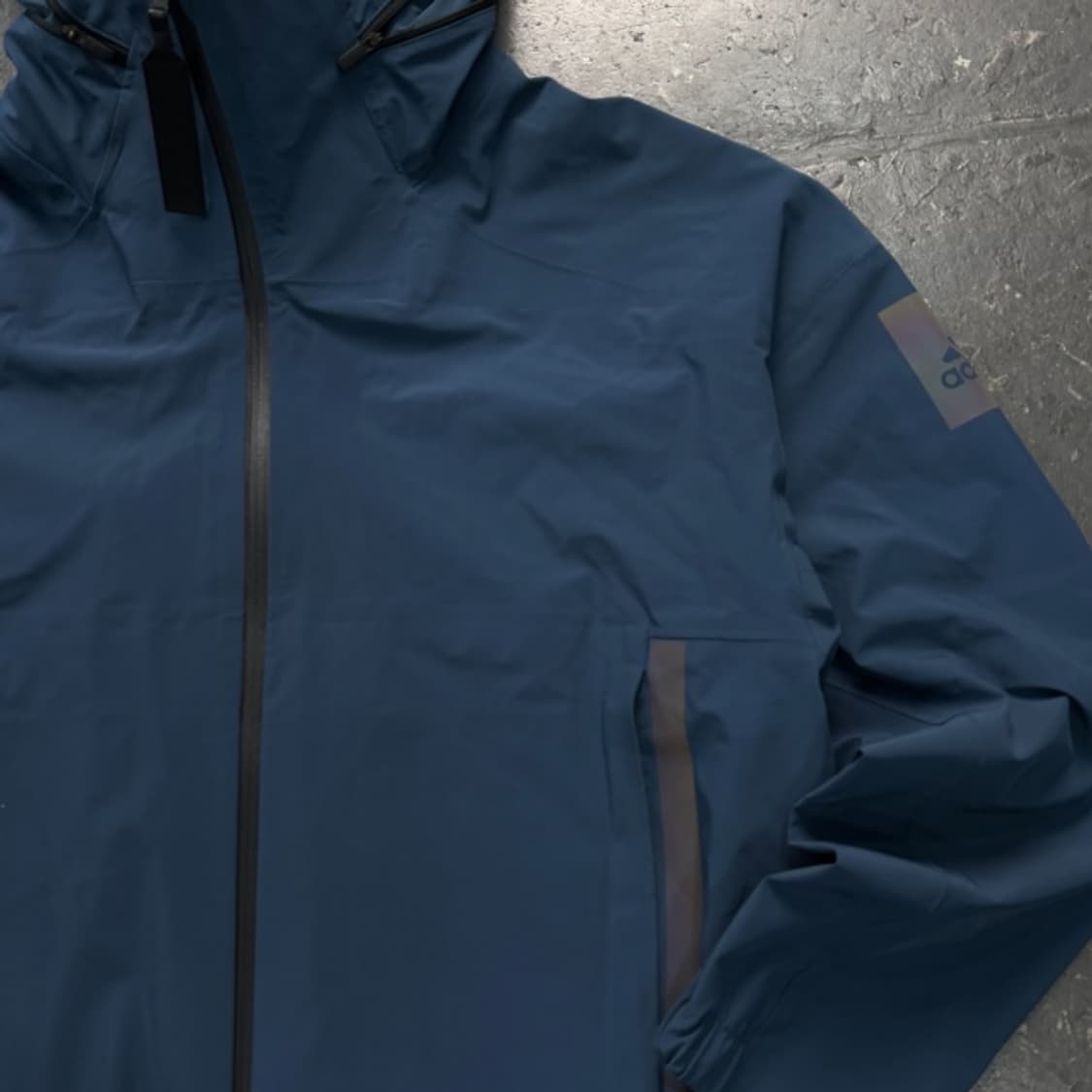 100 아디다스 네이비 마이쉘터 바람막이 상품이미지2