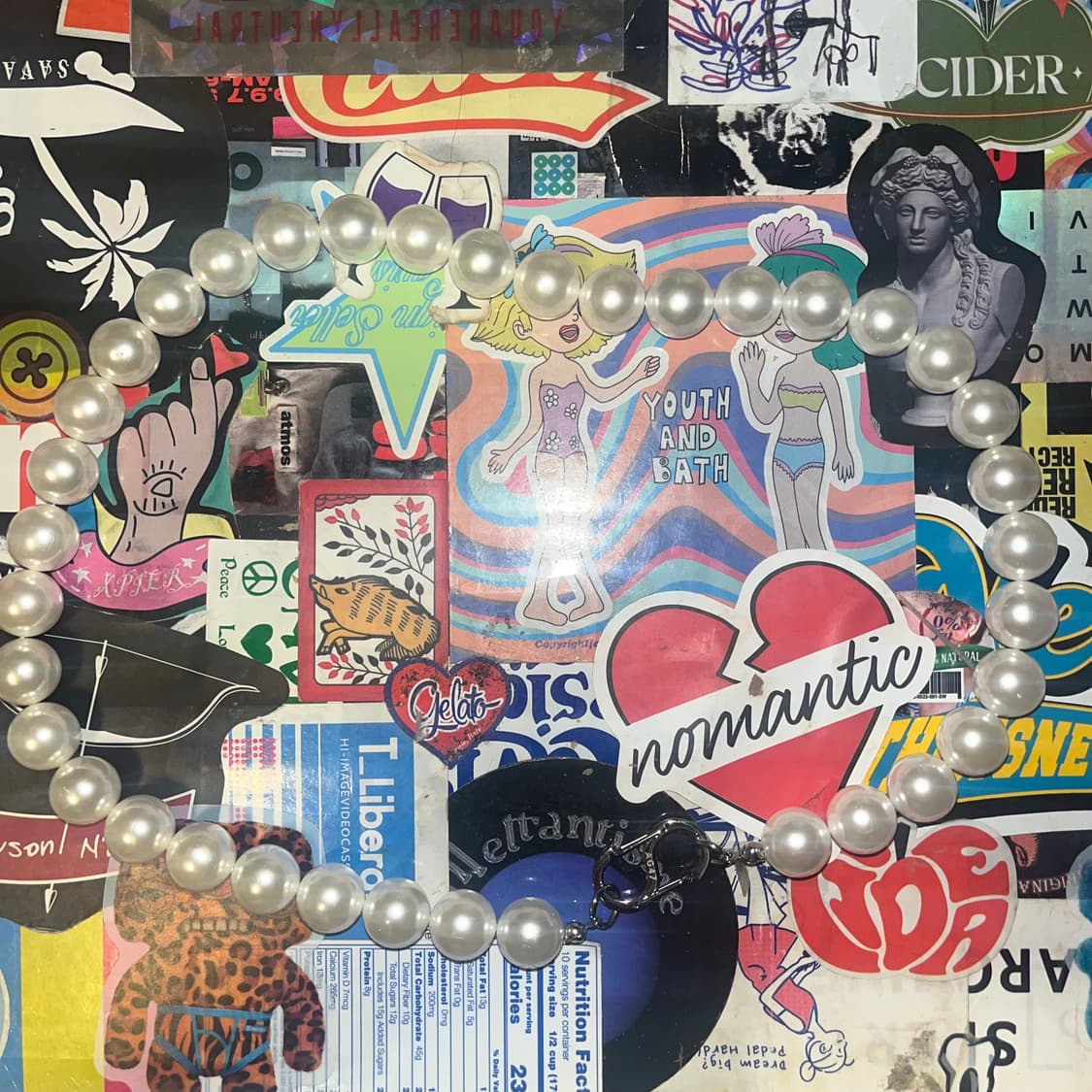 [남녀공용53cm]블라디스 진주 체인 목걸이 상품이미지1