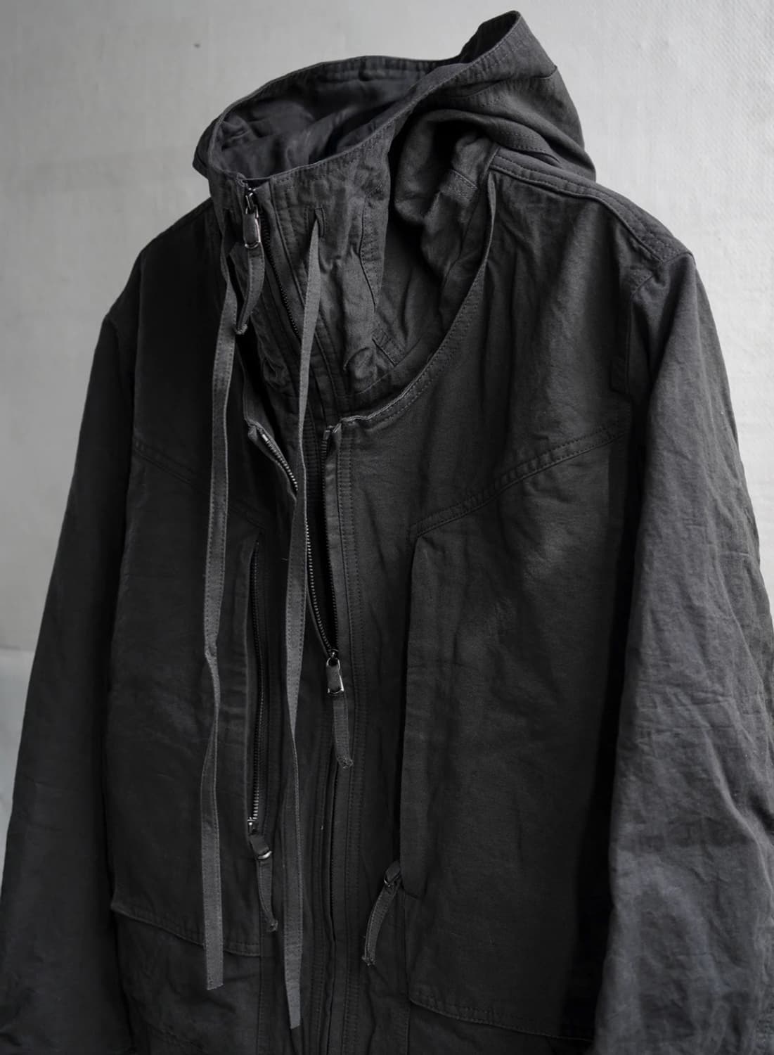 블랙멀 25FW 더블 프론트 후드 파카(L사이즈) 상품이미지4