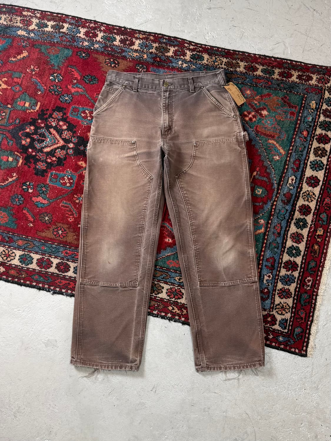 OG 칼하트 더블니 다크브라운 칼하트 B136 DKB 썩블니 상품이미지1