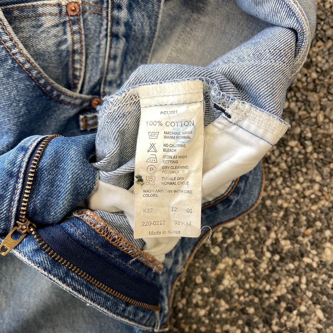 리바이스 220 오렌지탭 데님 (31) 상품이미지7