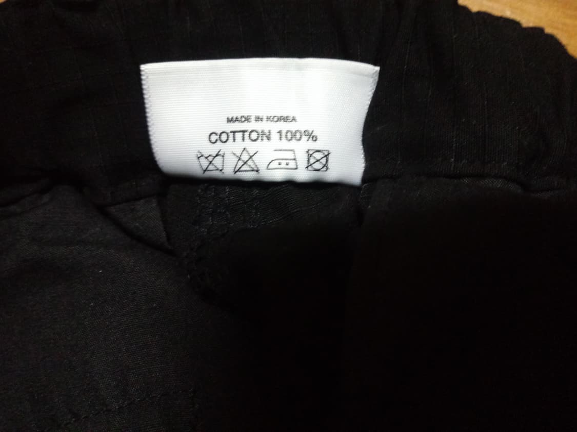 슬로우서비스(SLOWSERVICE) 블랙팬츠 상품이미지7