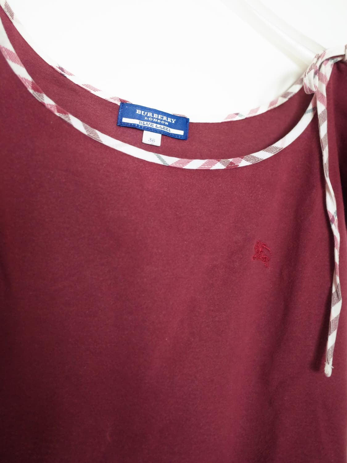 버버리 블루라벨 리본 프릴 탑 상품이미지4