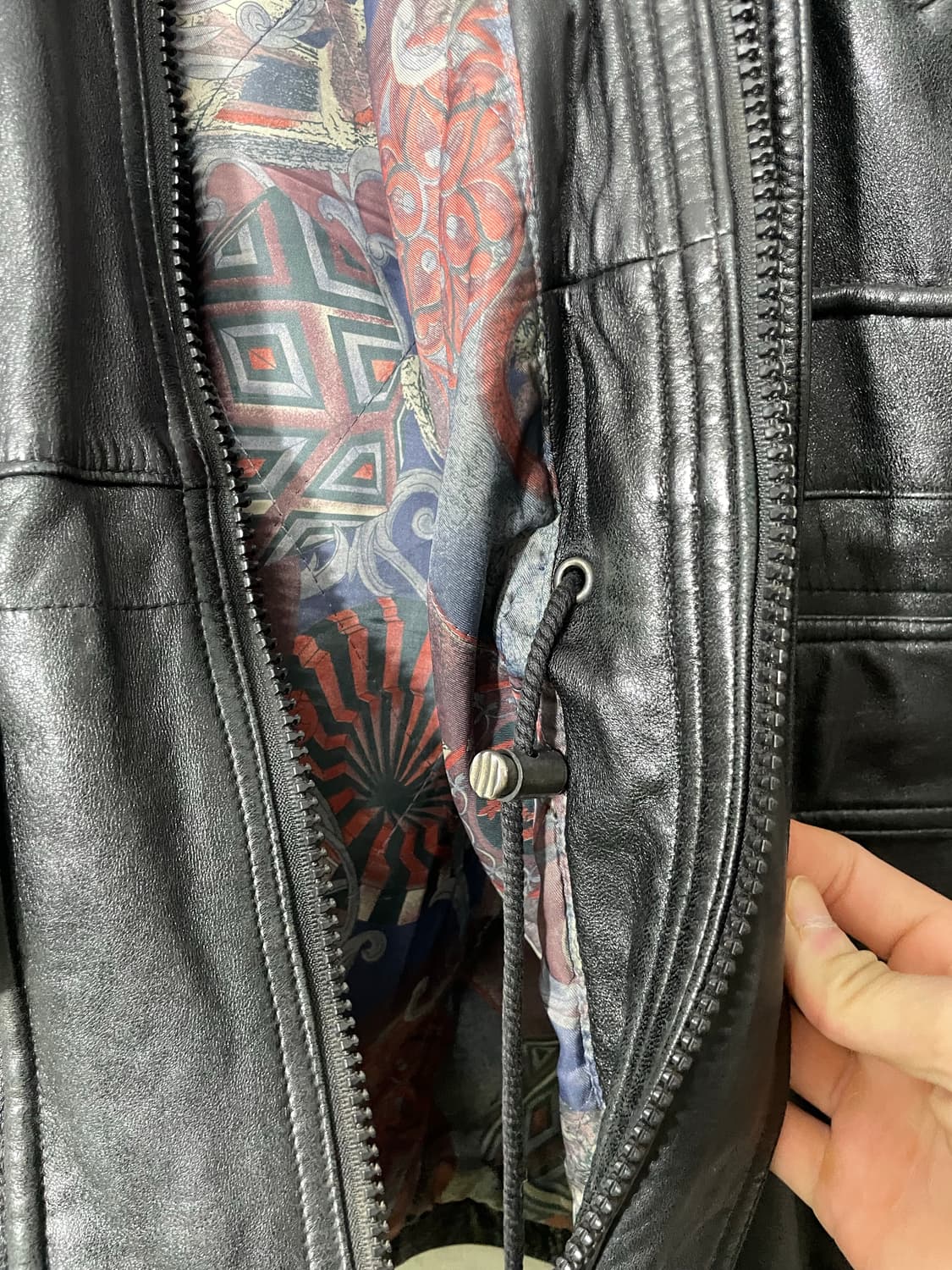 빈티지 레더 카코트 상품이미지9