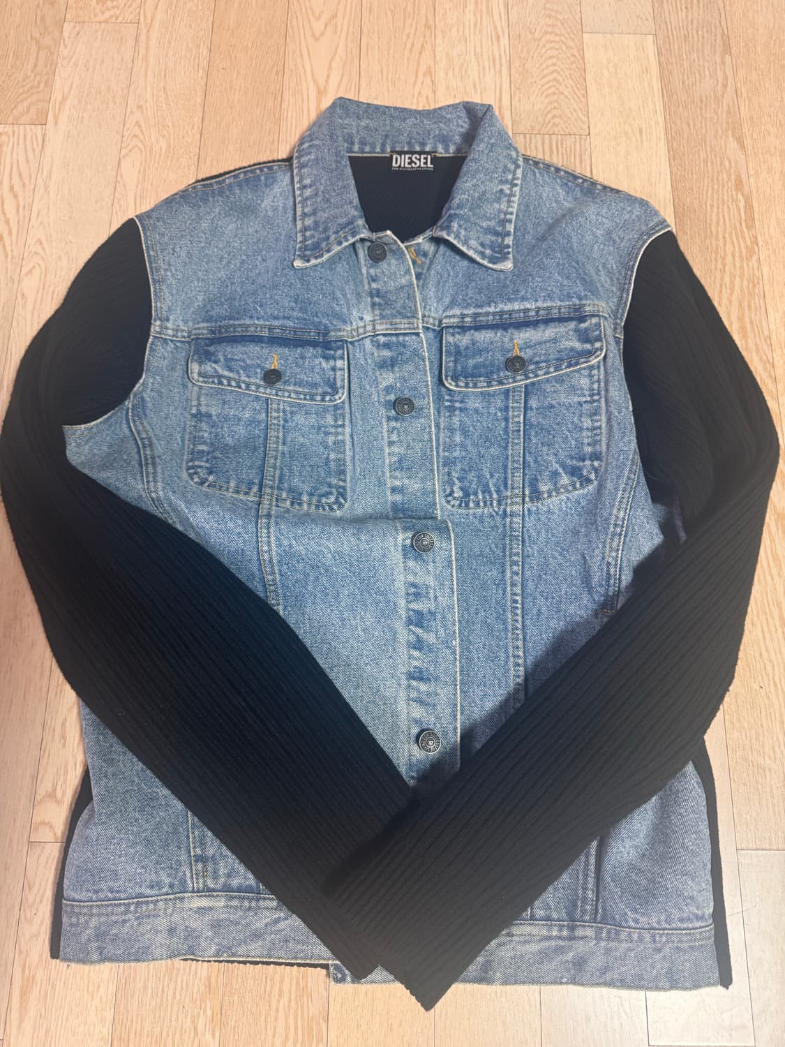 디젤 k-브릿지 자켓 블루 블랙 상품이미지2