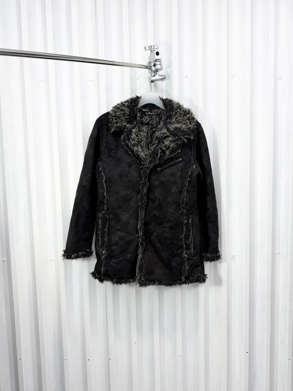 Fur trimming half coat 상품이미지4