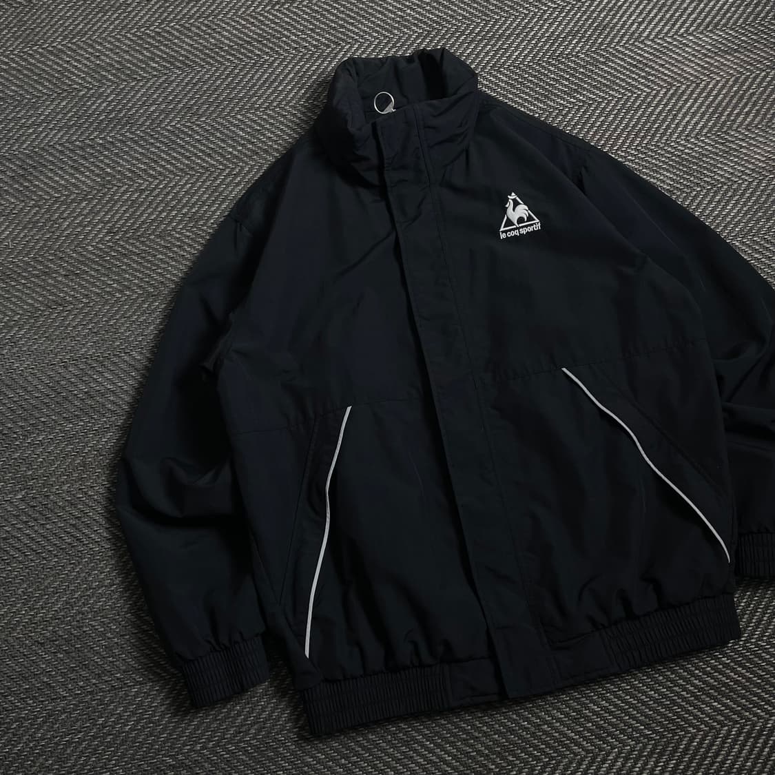 르꼬끄 빅로고 박시핏 우븐 바람막이 자켓o 4777 상품이미지3