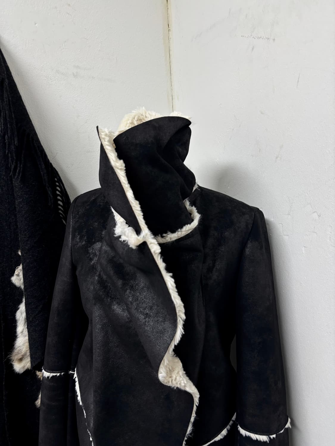 “Vintage” V-Kei Rare Design Draped Jacke 상품이미지8