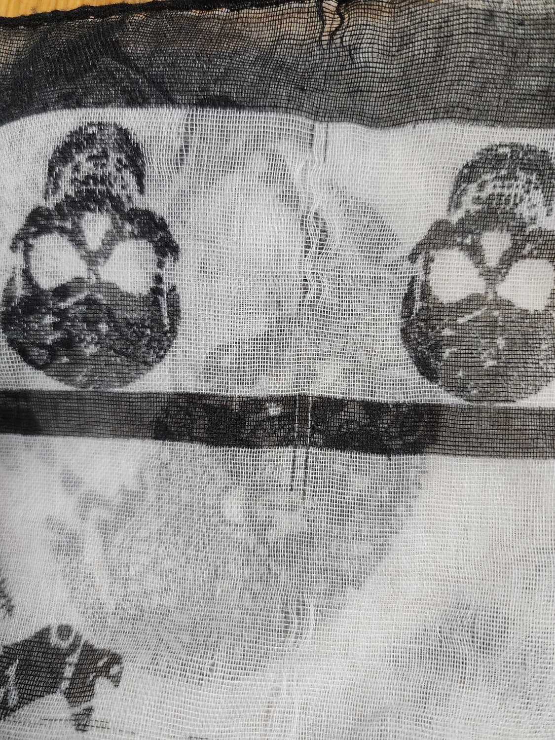 Y2k 펑크 락시크 스컬 머플러 스카프 상품이미지6