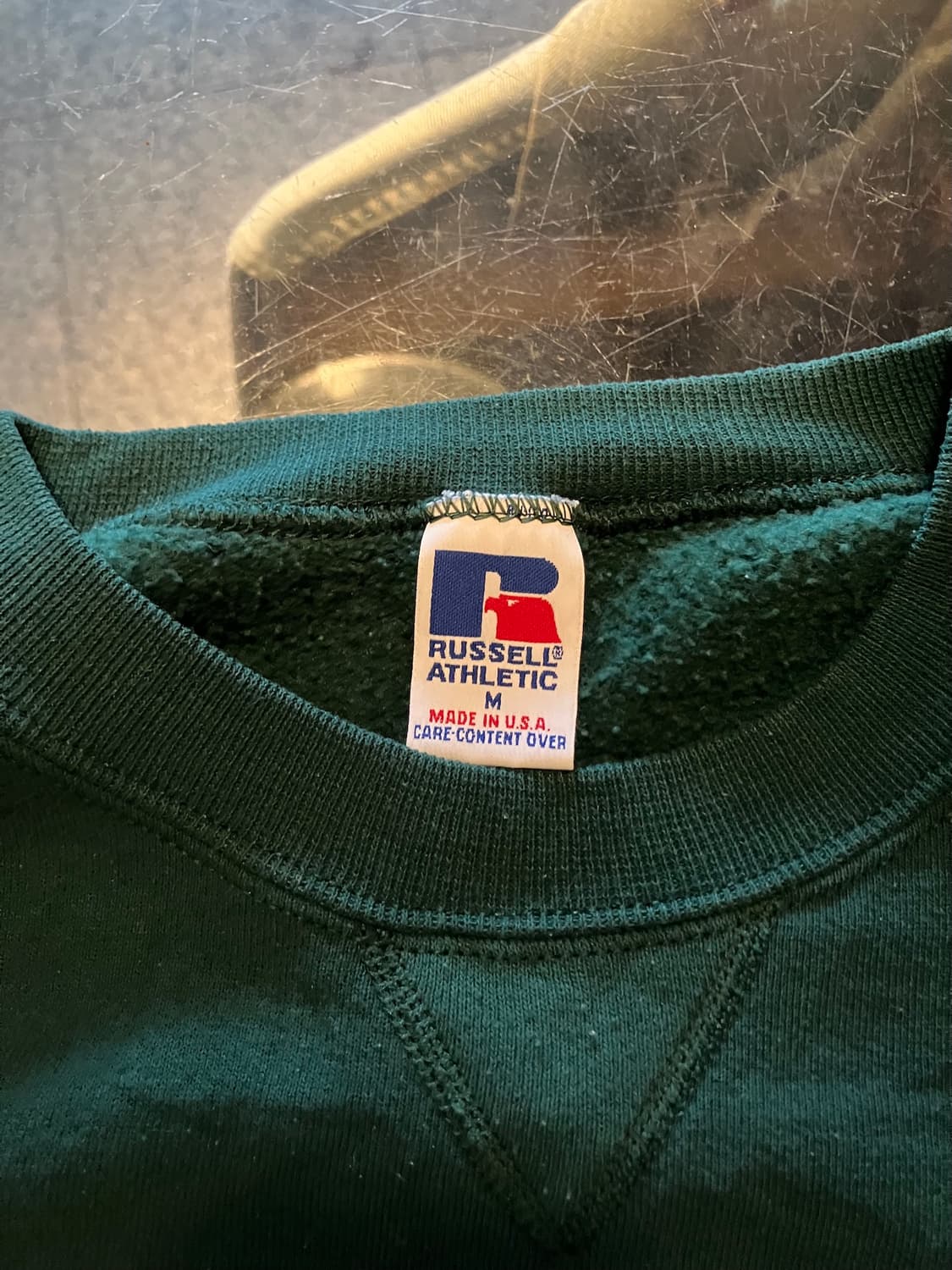 90s USA 빈티지 러셀 플레인 스웻 셔츠 맨투맨 상품이미지6