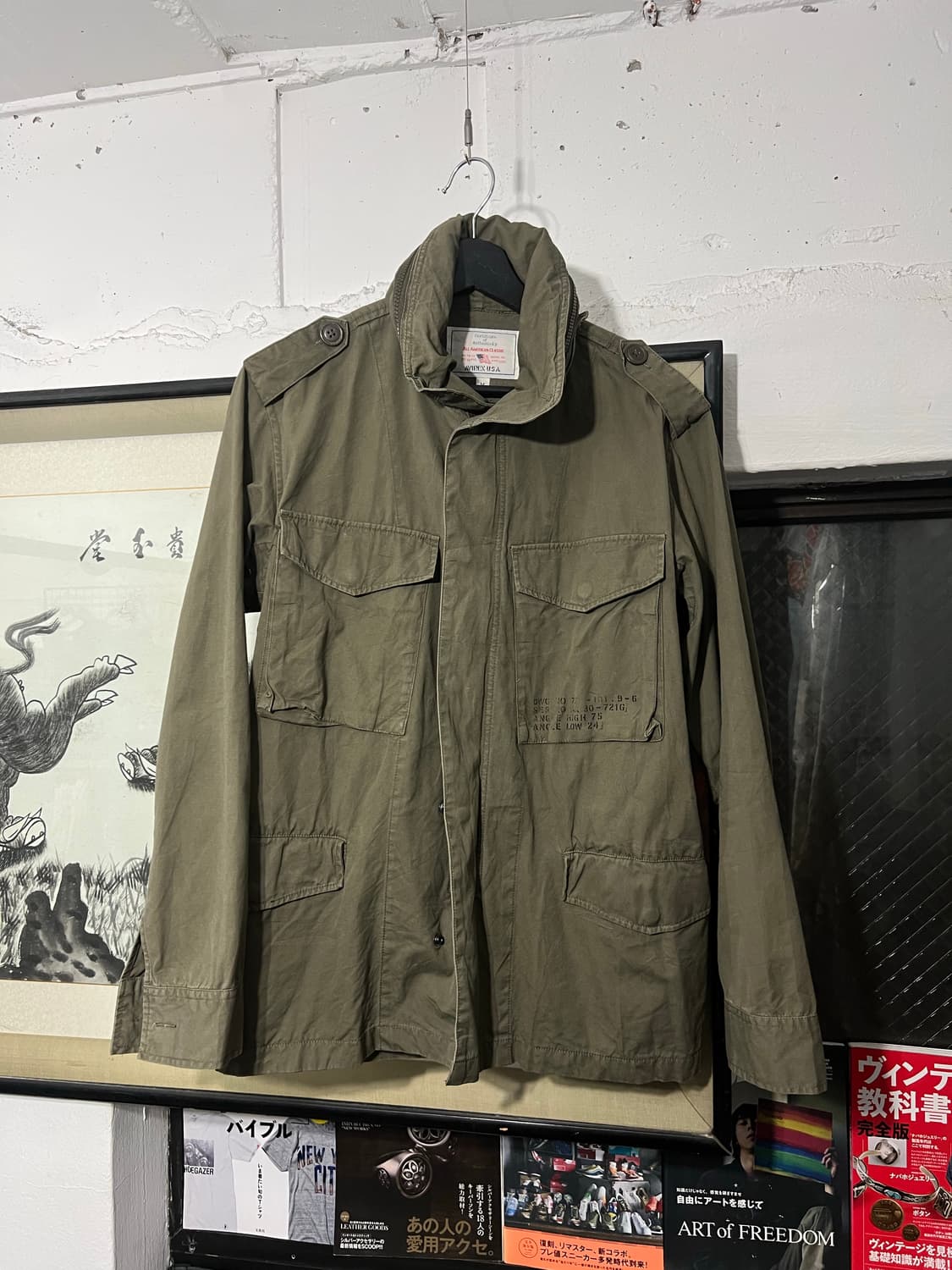 아비렉스 빈티지 필드자켓 m 상품이미지2