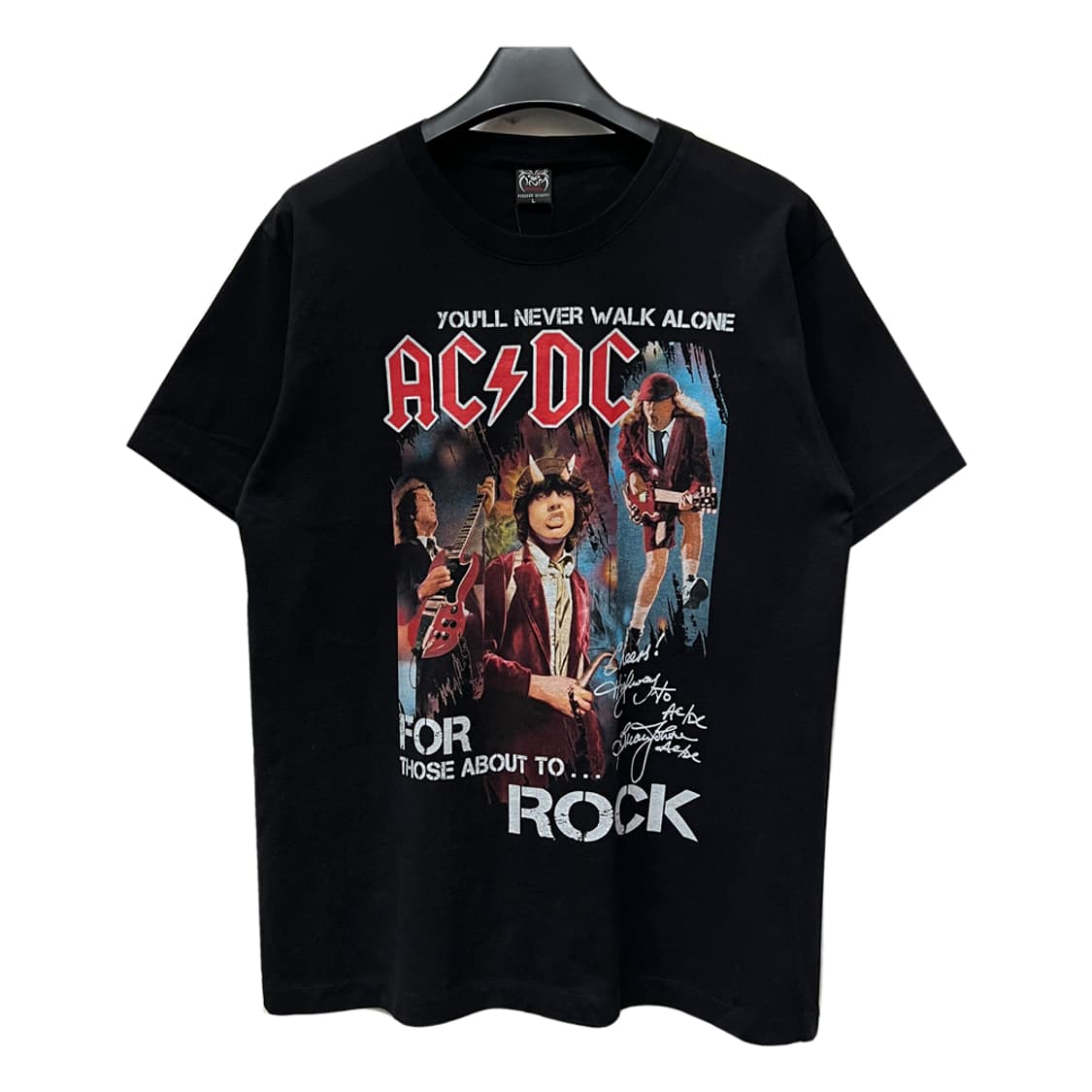 Rock Volution 락볼루션 ACDC 락밴드 반팔티 L 상품이미지1