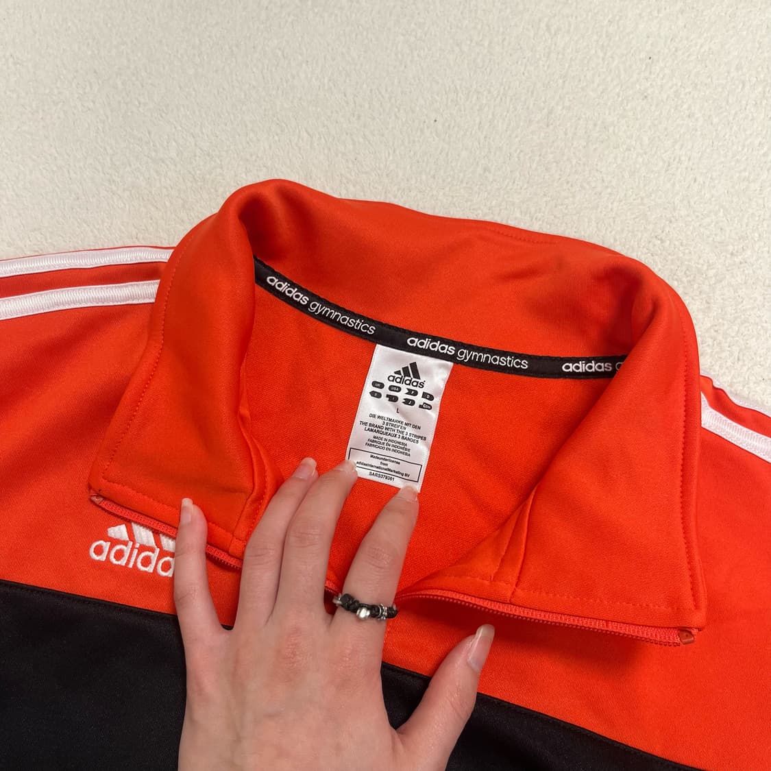 Adidas orange & black jersey 상품이미지6