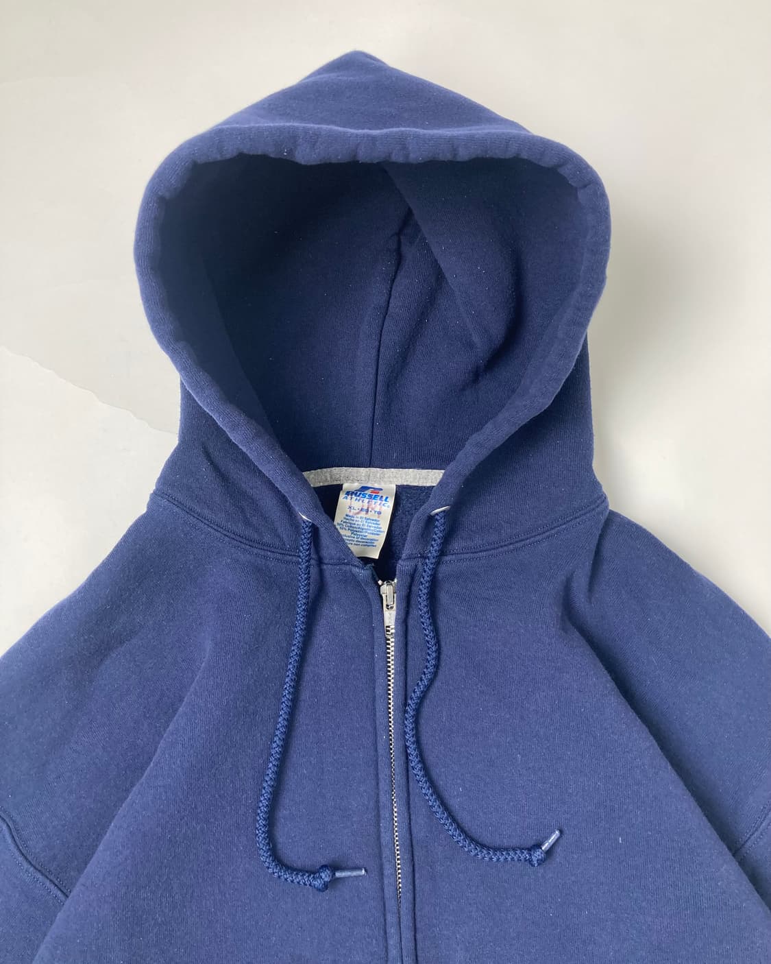 00s Russell Zip Up Hoodie (navy) 상품이미지6