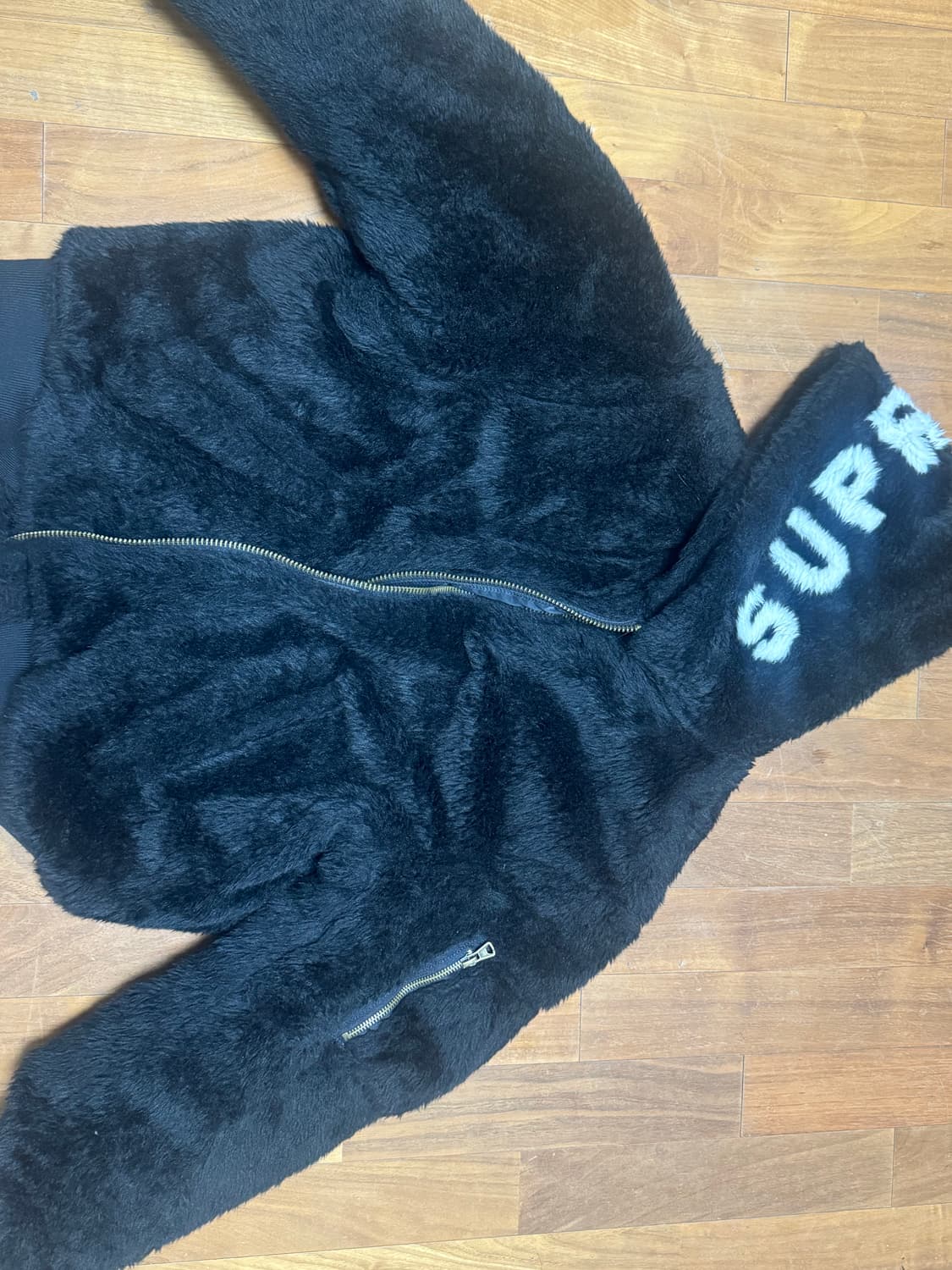 슈프림 포우 퍼 리버시블 MA-1 블랙 - 22FW 상품이미지4