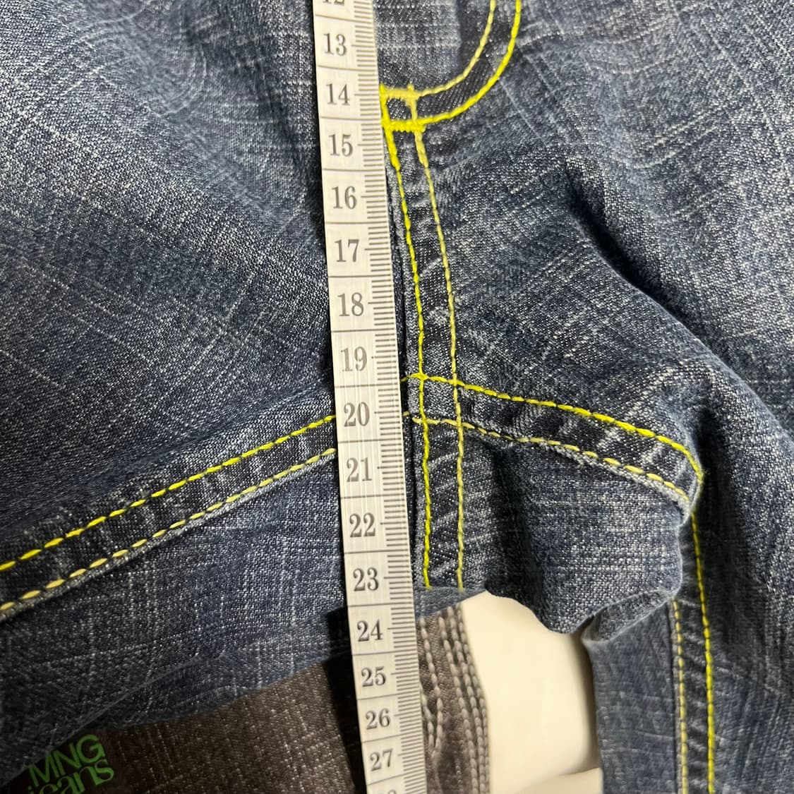 MNG Jeans 부츠컷 데님 청바지 uk8 상품이미지5