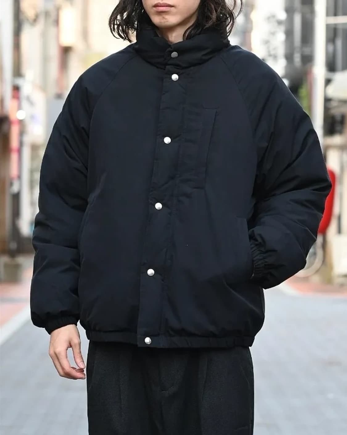 [1] 25AW 아프레쎄 실크 립스탑 스키 다운 자켓 상품이미지5