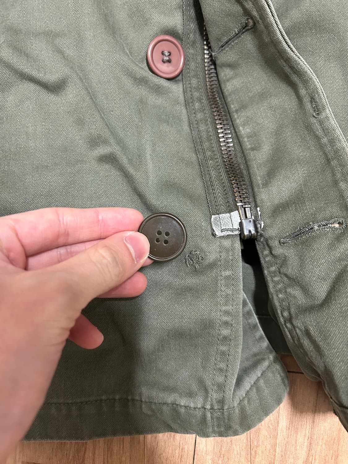 70s 프랑스군 M-64 파카 French Army Parka 상품이미지8