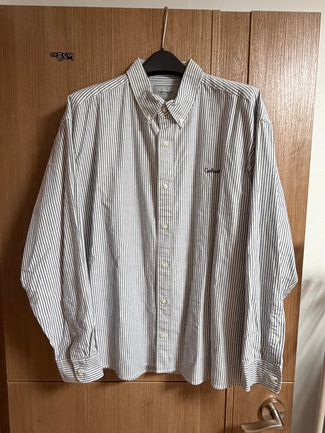 [XL 칼하트 윕 L/S 데니스 스트라이프 셔츠 상품이미지2