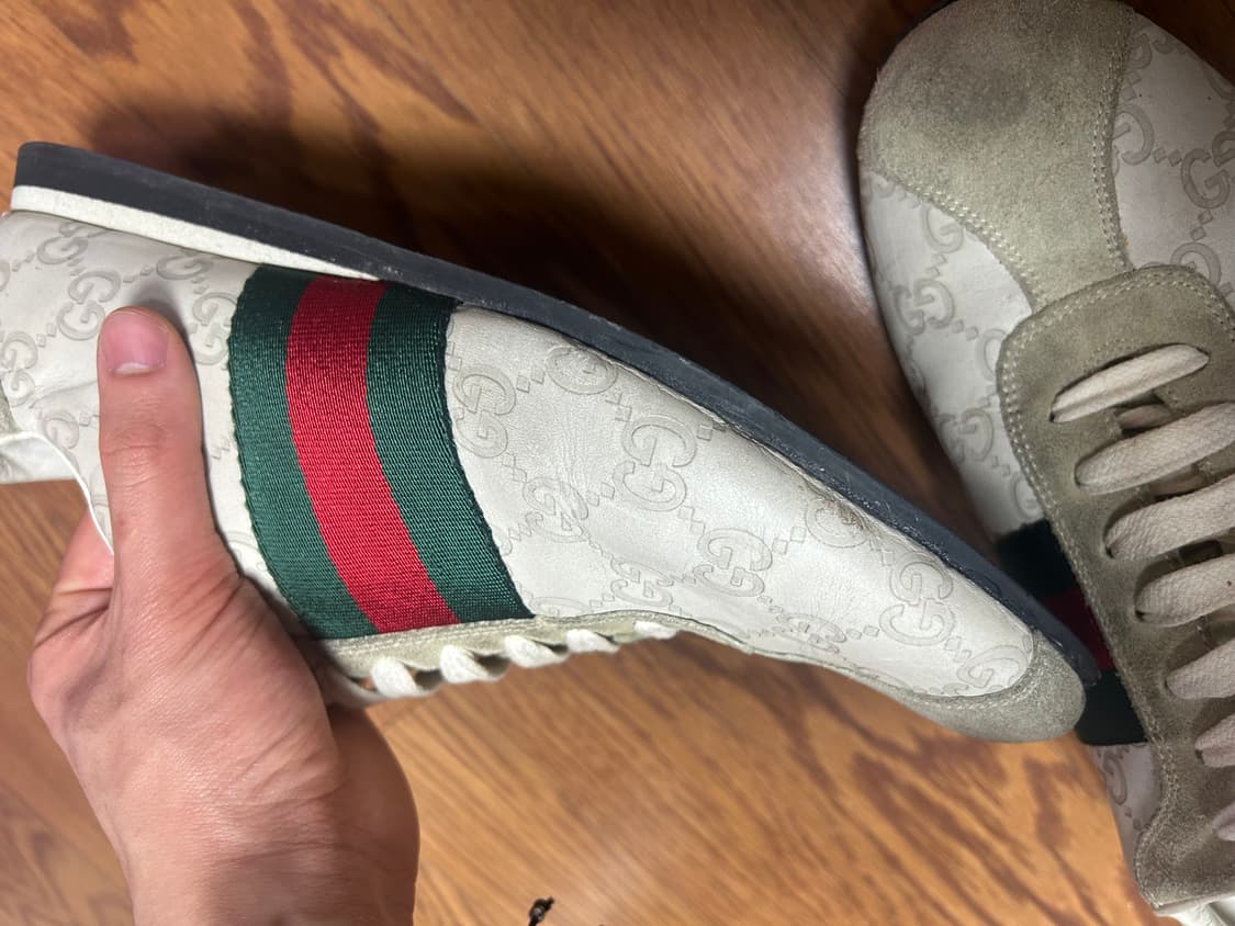 구찌 삼선 스니커즈 정품 상품이미지10