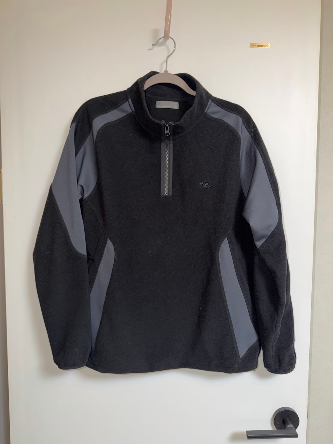 산산기어 하프 집업 후리스[블랙] 상품이미지5